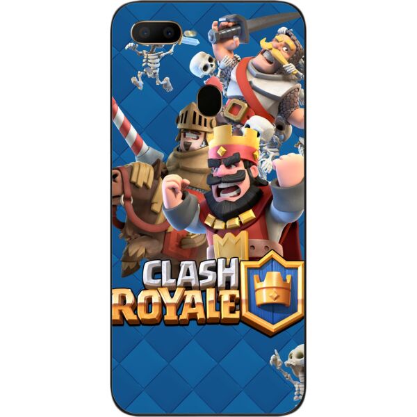 

Силиконовый чехол SMTT для OPPO A5s с картинкой Игры Clash Royale герои