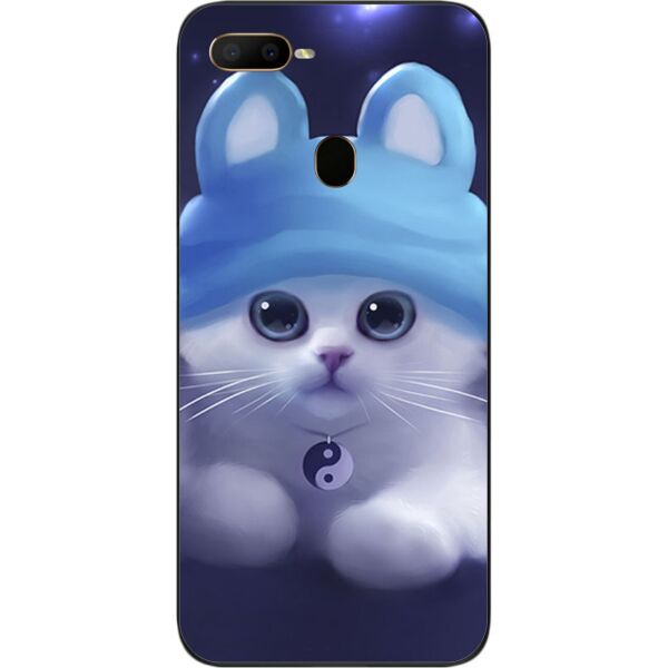 

Силиконовый бампер SMTT для OPPO A5s с изображением Котик