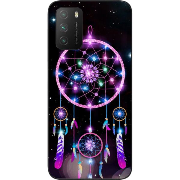 

Чехол силиконовый SMTT для Xiaomi Poco M3 с картинкой Ловец снов