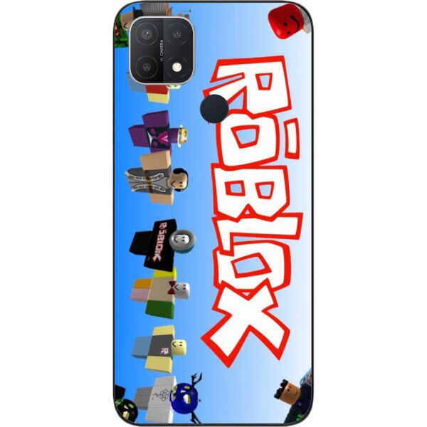 

Силиконовый чехол SMTT для OPPO A15 с картинкой Игры Roblox