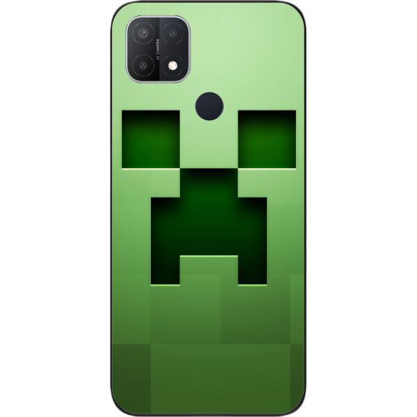 

Силиконовый чехол SMTT для OPPO A15 с картинкой Игры Майнкрафт скин
