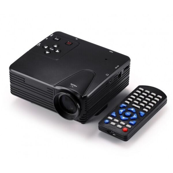 

Мультимедийный портативный мини проектор H80 с динамиком Black