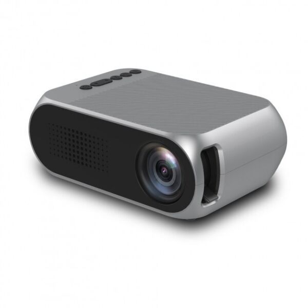 

Портативный проектор YG320 Mini мультимедийный с динамиком Silver