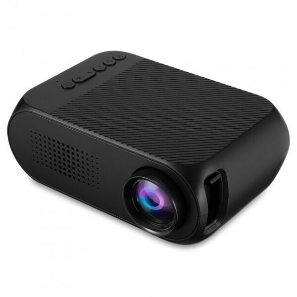 

Портативный проектор без бренду YG320 Mini мультимедийный с динамиком Black