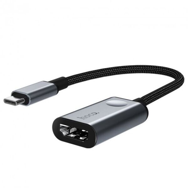 

HDMI Кабель-переходник Hoco Type-C to HDMI 4K 30Hz 0.15M