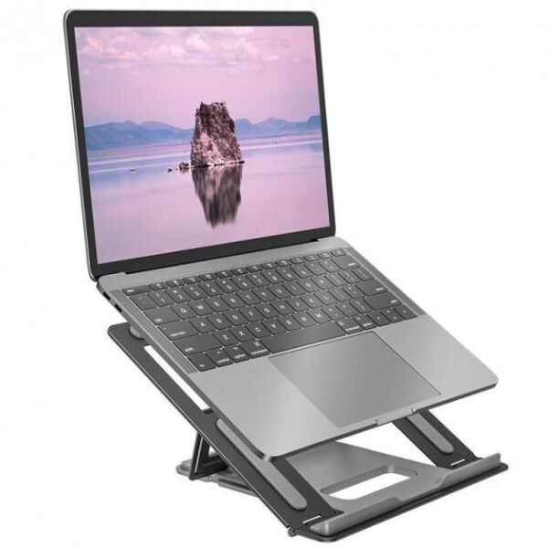 

Подставка для ноутбука Hoco Laptop stand Excellent aluminum 19-30 ° Gray