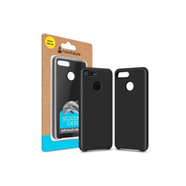 

Чехол для моб. телефона MakeFuture Silicone Case Xiaomi Mi8 Lite Black (MCS-XM8LBK)