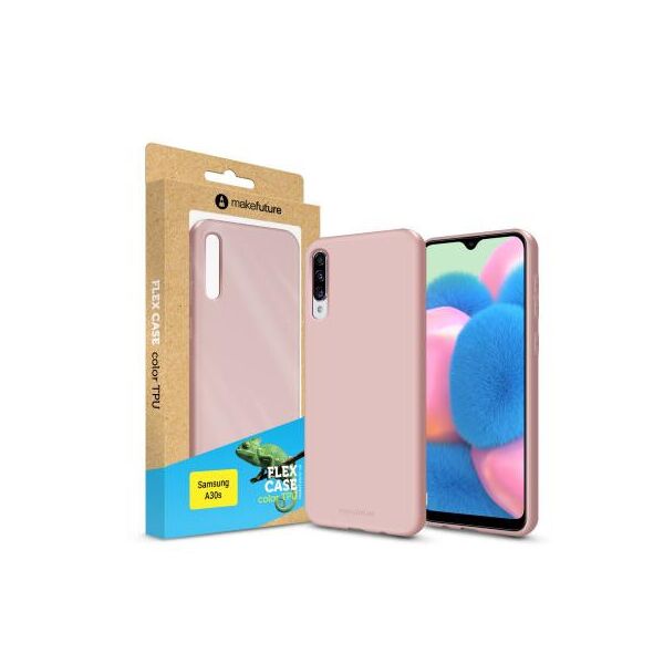 

Чехол для моб. телефона MakeFuture Flex Case (Soft-touch TPU) Samsung A30s Rose (MCF-SA30SRS)