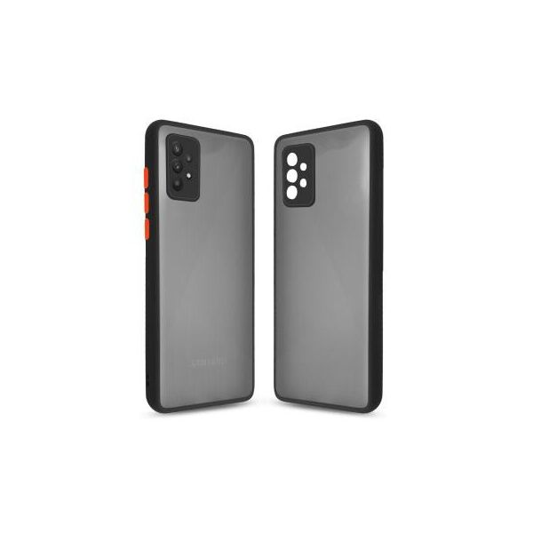 

Чехол для моб. телефона MakeFuture Samsung A52 Frame (Matte PC + TPU) Black (MCMF-SA52BK)