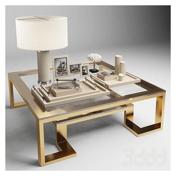 

Дизайнерский Журнальный стол из Нержавеющей Стали в стиле Лофт Loft Design RV806 ()