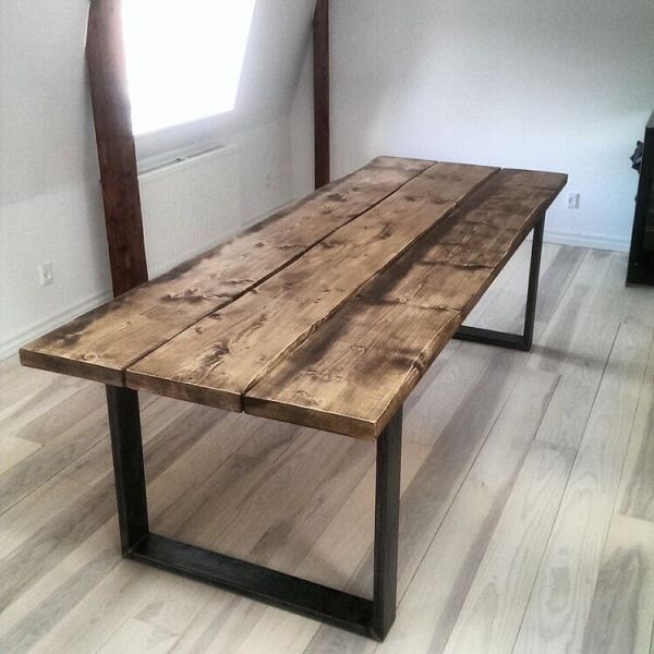 

Дизайнерский Обеденный кухонный стол в стиле Лофт Loft Design RV030 ()
