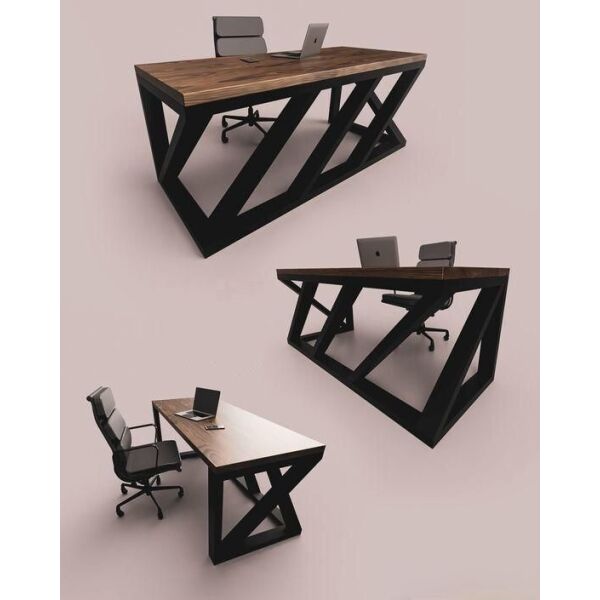 

Дизайнерский Письменный офисный стол в стиле Лофт Loft Design RV485 ()