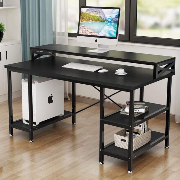 

Дизайнерский Письменный офисный стол с полками в стиле Лофт Loft Design RV619 ()