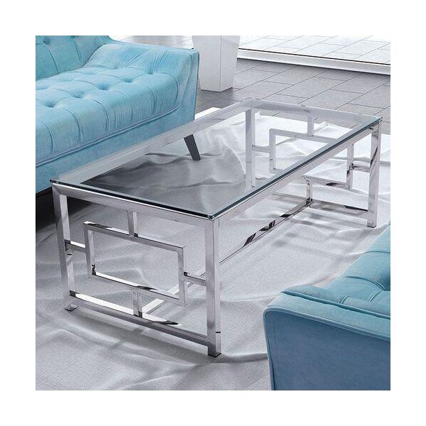 

Дизайнерский Журнальный стол из Нержавеющей Стали в стиле Лофт Loft Design RV801 ()