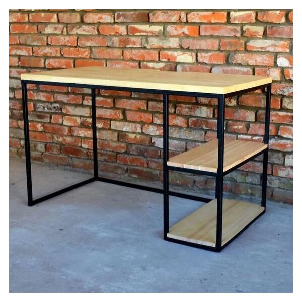 

Дизайнерский Письменный офисный стол с полками в стиле Лофт Loft Design RV947 ()