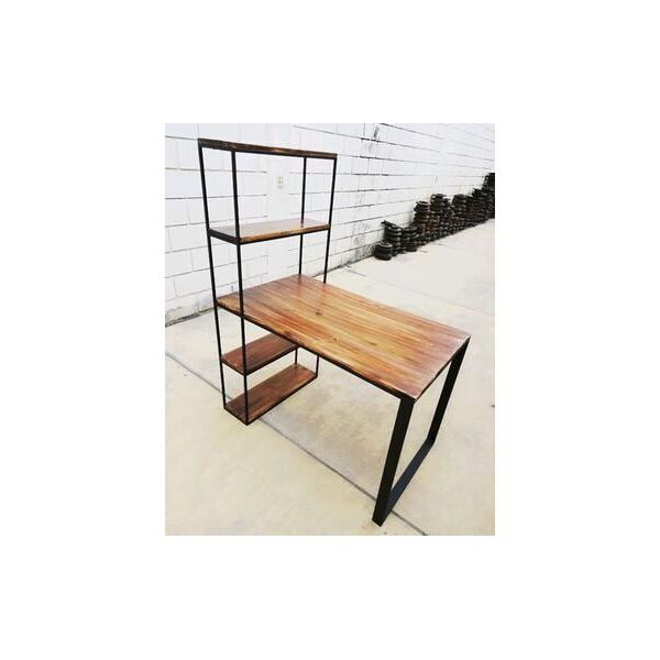 

Дизайнерский Письменный офисный стол с полками в стиле Лофт Loft Design RV718 ()