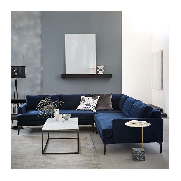 

Дизайнерский журнальный стол из ЛДСП под мрамор в стиле Лофт Loft Design RV273 ()