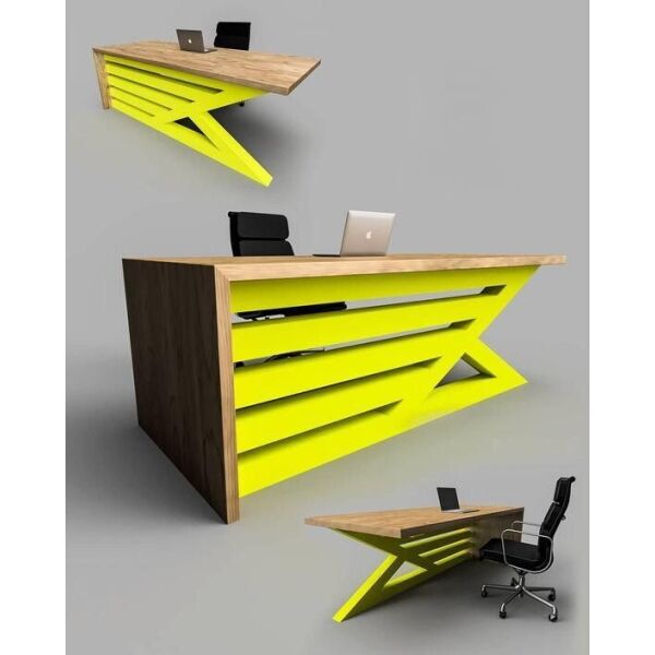 

Дизайнерский Письменный офисный стол в стиле Лофт Loft Design RV470 ()
