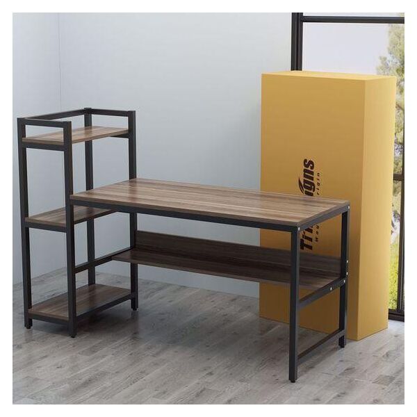 

Дизайнерский Письменный офисный стол с полками в стиле Лофт Loft Design RV716 ()