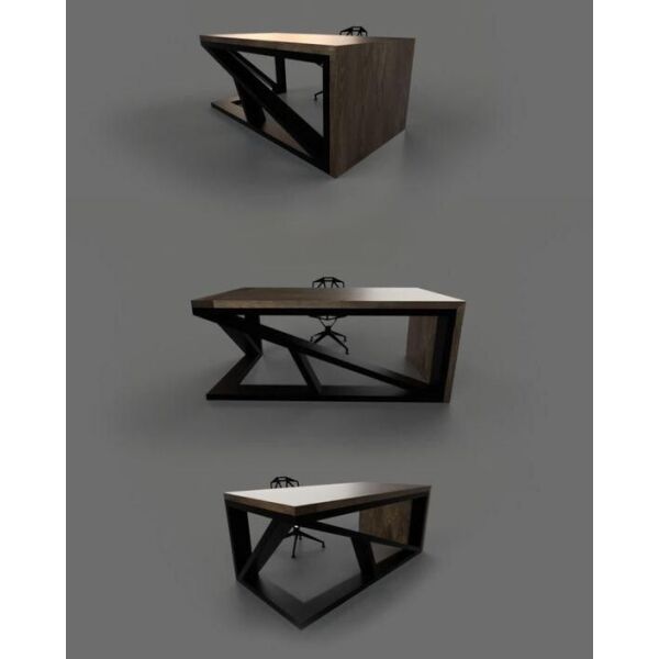

Дизайнерский Письменный офисный стол в стиле Лофт Loft Design RV467-5 ()