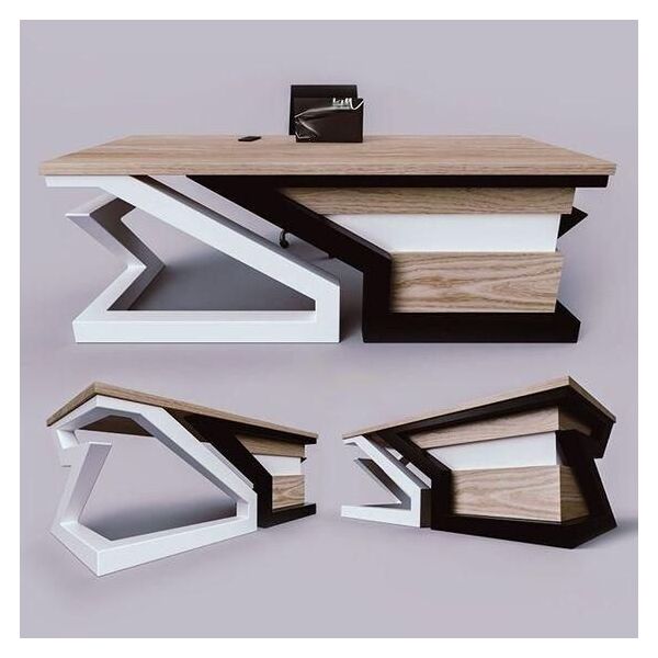 

Дизайнерский Письменный офисный стол в стиле Лофт Loft Design RV482-2 ()