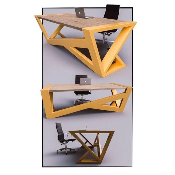 

Дизайнерский Письменный офисный стол в стиле Лофт Loft Design RV486 ()
