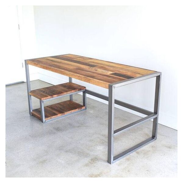 

Дизайнерский Письменный офисный стол с полками в стиле Лофт Loft Design RV638 ()