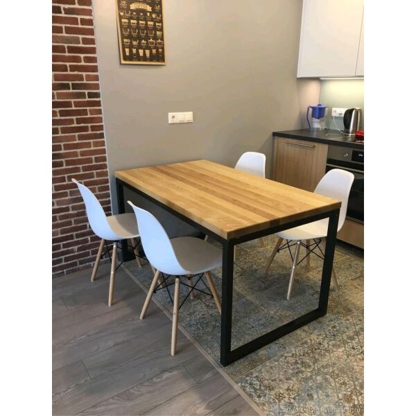 

Дизайнерский Обеденный кухонный стол в стиле Лофт Loft Design RV101 ()