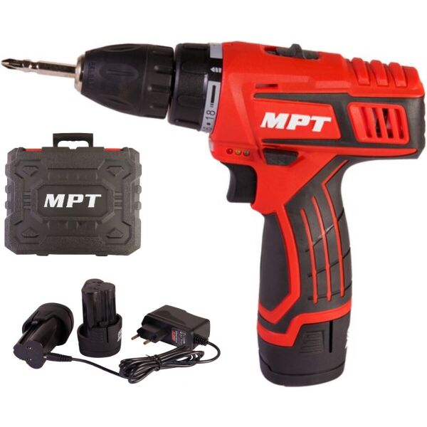 

Дрель шуруповерт аккум. 12V, Mastertool MCDT1226.B2