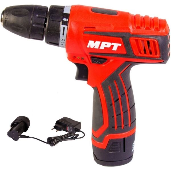 

Дрель шуруповерт аккум. 12V, Mastertool АКБ MCDT1216.B1