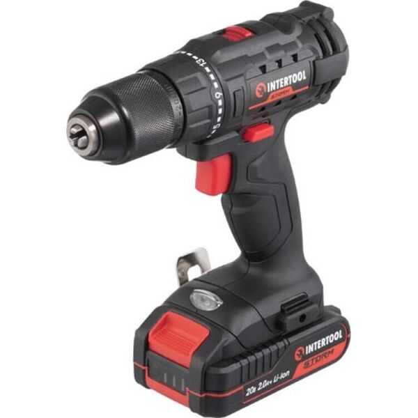 

Дрель-шуруповерт аккумуляторная Intertool WT-0350