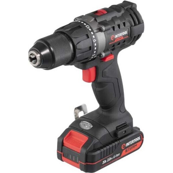 

Дрель-шуруповерт аккумуляторная Intertool WT-0351