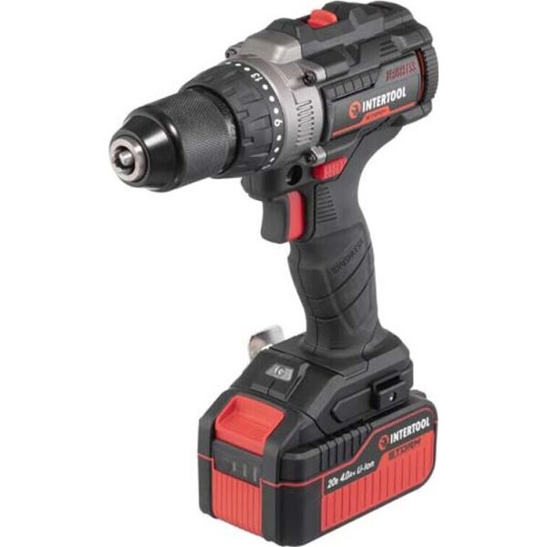 

Дрель-шуруповерт аккумуляторная Intertool WT-0361
