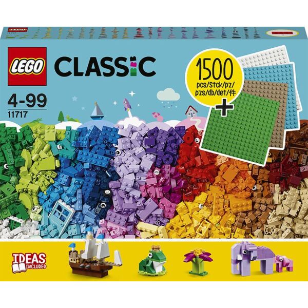 

Конструктор LEGO Classic кубики кубики, плиты (11717)