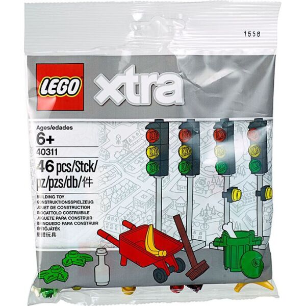 

Конструктор LEGO Xtra Светофоры (полибег) (40311)
