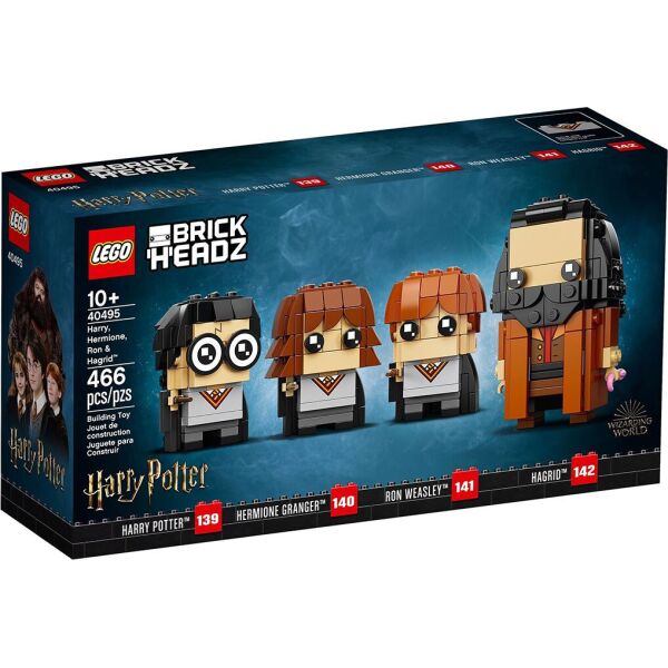

Конструктор LEGO Brick Headz Гарри, Гермиона, Рон и Хагрид (40495)
