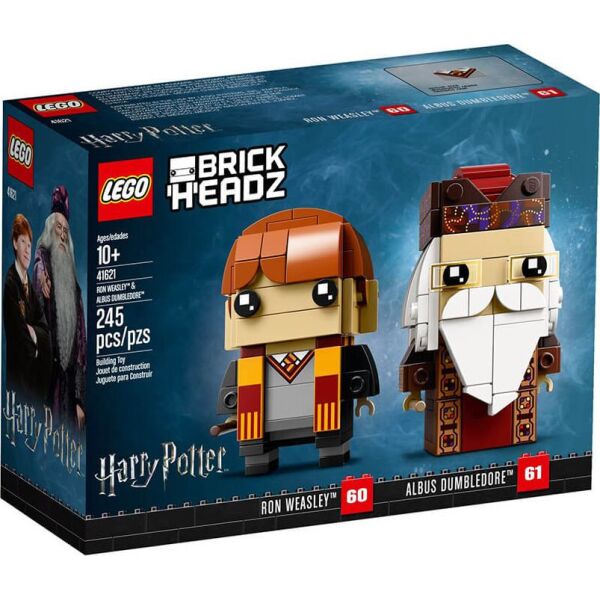

Конструктор LEGO Brick Headz Рон Уизли и Альбус Дамблдор (41621)