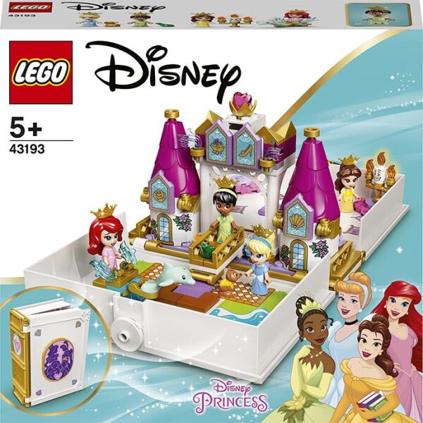 

Конструктор LEGO Disney Princess Книга приключений Ариэль, Белль, Золушки и Тианы (43193)