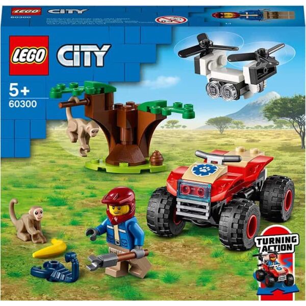 

Конструктор LEGO City Квадроцикл для спасения диких животных (60300)