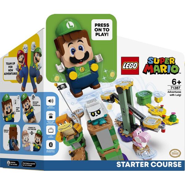 

Конструктор LEGO Super Mario Приключения с Луиджи. Стартовый набор (71387)