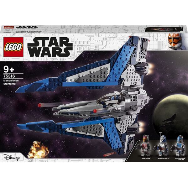 

Конструктор LEGO Star Wars Мандалорський истребитель (75316)