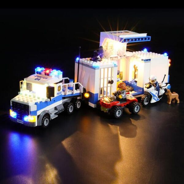 

Lightailing Подсветка для набора LEGO City Мобильный командный центр (60139) (LGK227)