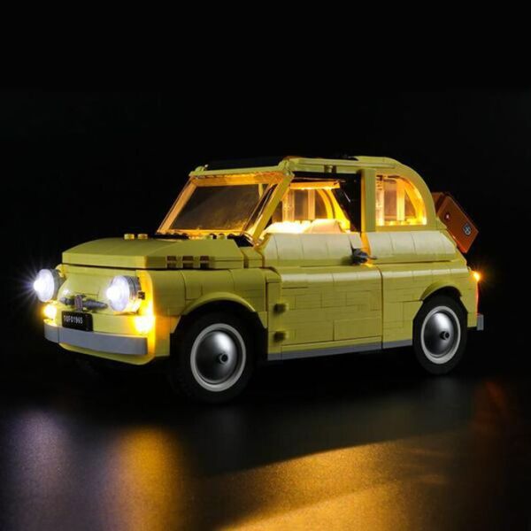 Акция на Lightailing Подсветка для набора LEGO Creator Fiat 500 (10271) (LGK329) от Allo UA