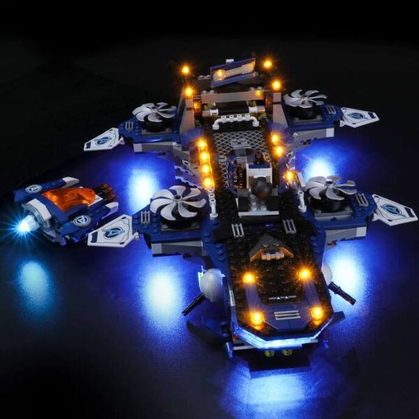 

Lightailing Подсветка для набора LEGO Super Heroes Bертолитна станция (76153) (LGK391)