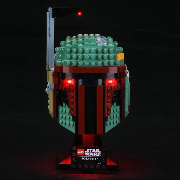 

Lightailing Подсветка для набора LEGO Star Wars Шлем Бобы Фетта (75277) (LGK423)