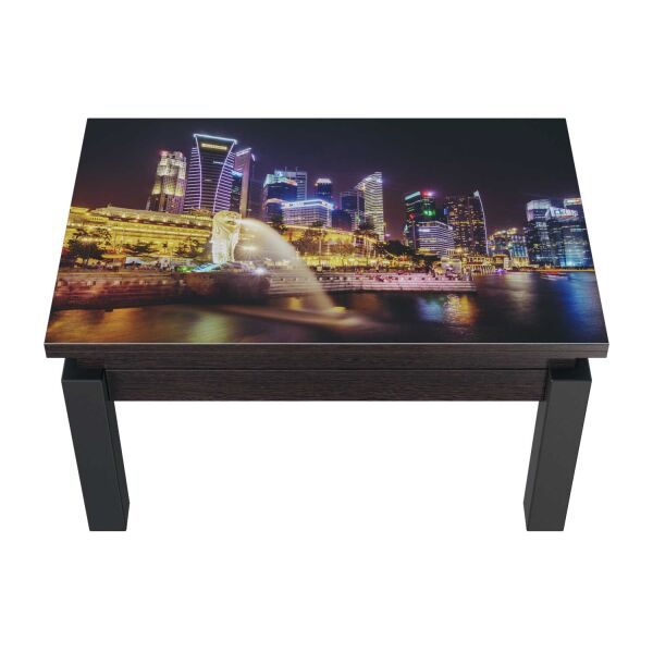 

Стіл-трансформер B-Fly PRINT 21 Art In Head 900x550x600 венге (101017909)