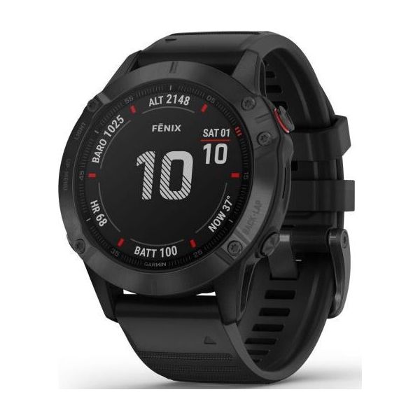 

Смарт-часы Garmin Fenix 6 Pro Sapphire Black with Black Band (010-02158-02)