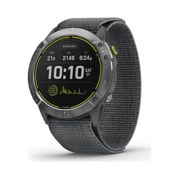 

Garmin Enduro, Silver w/Gray Body,Gray Sport Loop Band (010-02408-00)