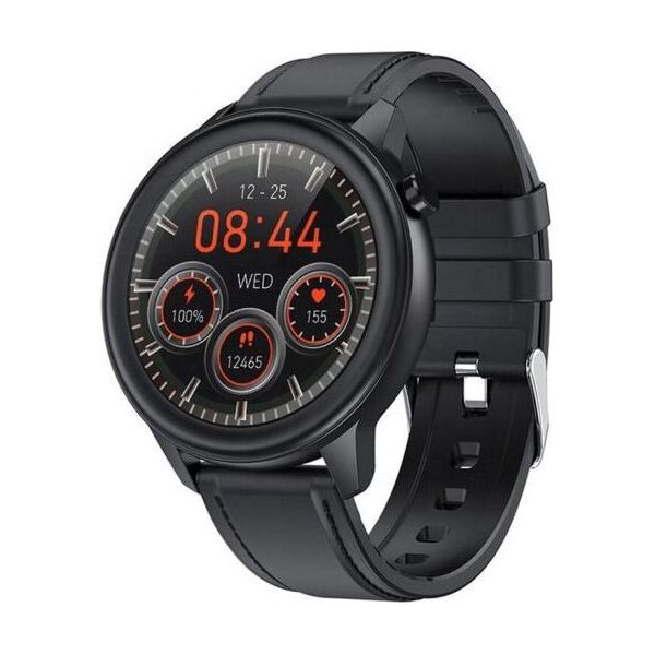 

Смарт-часы Lemfo F81 Leather Black
