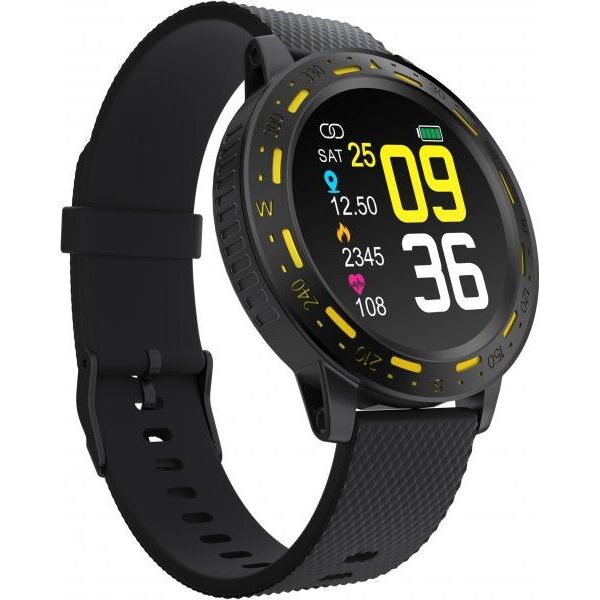 

Смарт-часы UWatch S18 Black+Yellow
